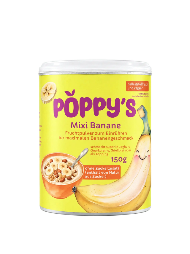 Poppys Fruchtpulver Banane
