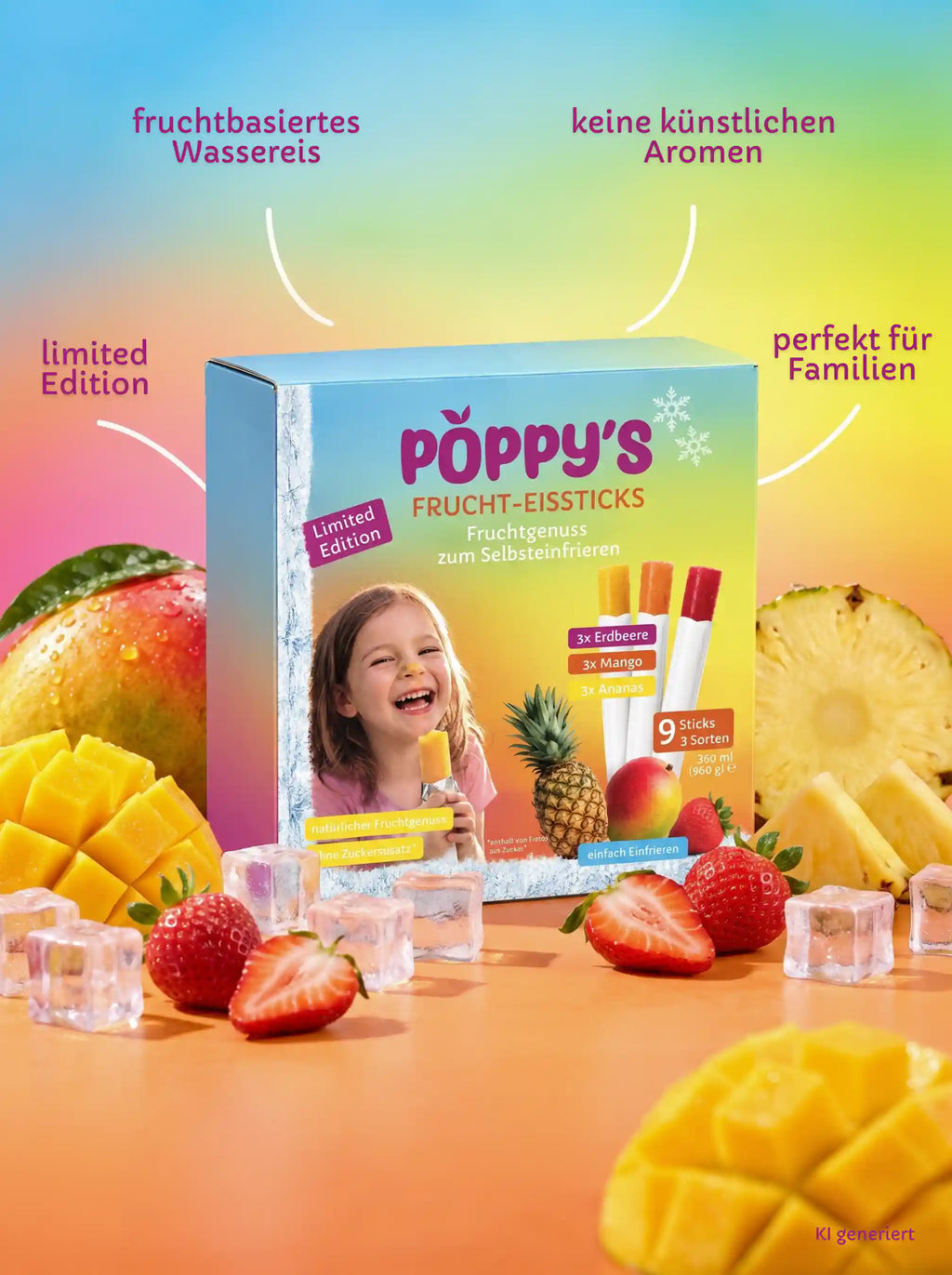 POPPYS® FRUCHT-EISSTICKS