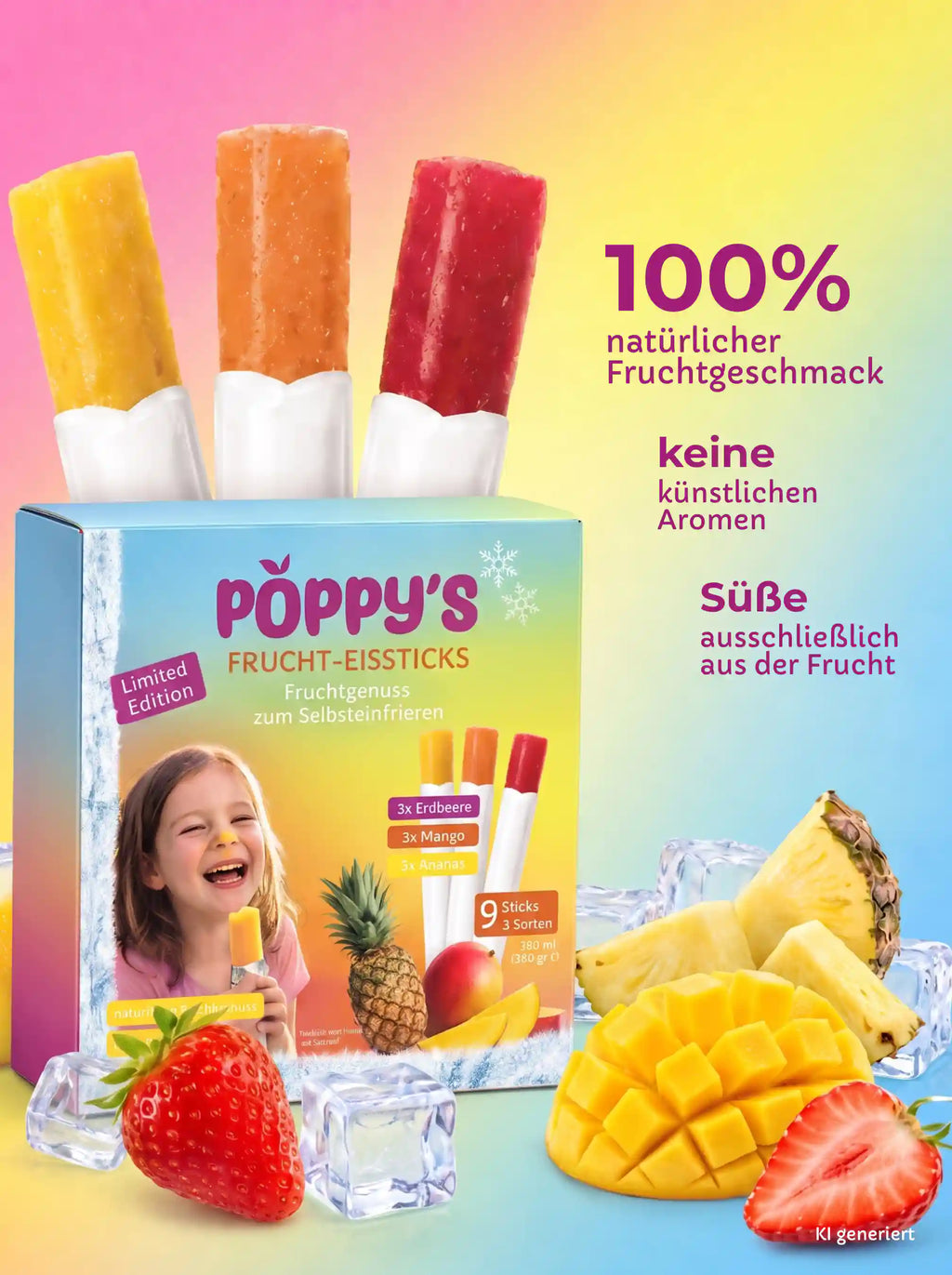 POPPYS® FRUCHT-EISSTICKS