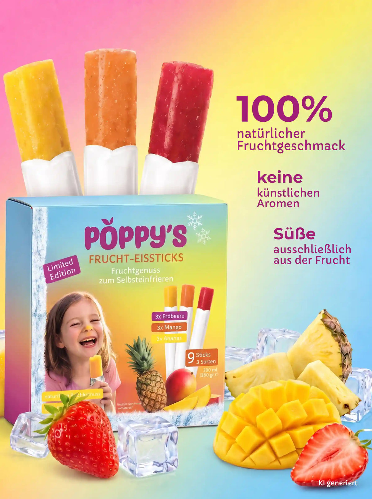 POPPYS® FRUCHT-EISSTICKS