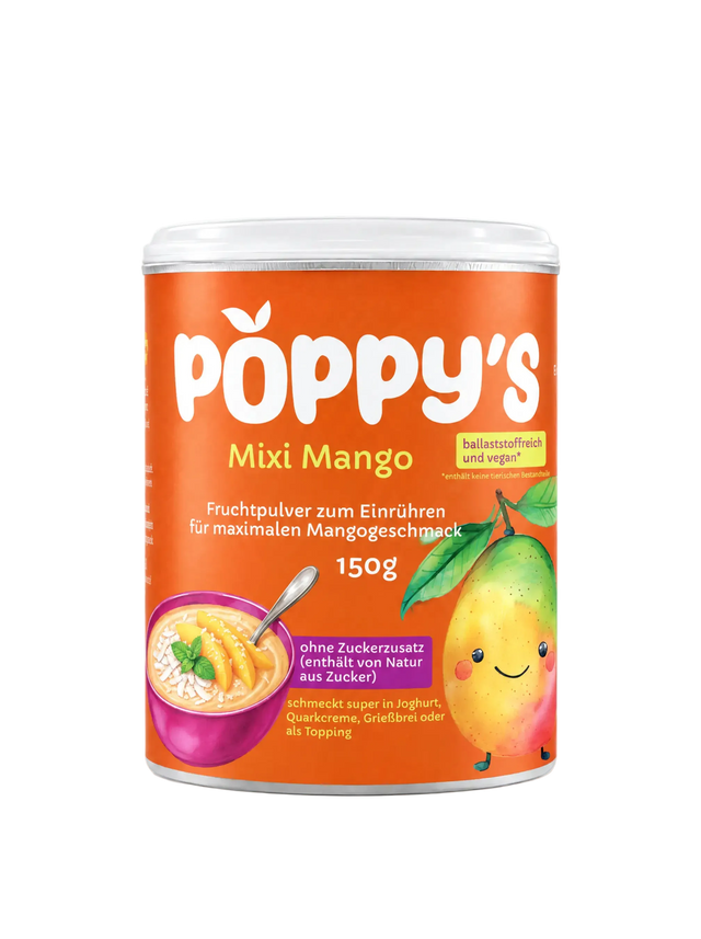 Poppys Fruchtpulver Mango