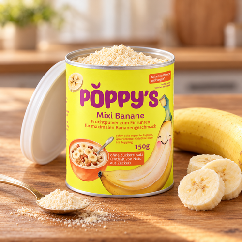 POPPYS® Gefriergetrocknetes Fruchtpulver